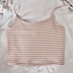 Garage cropped tank top
